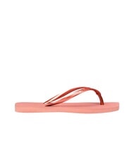 HAVAIANAS SLIM SQUARE Klapki z kwadratowym noskiem KROKUSY/R&Oacute;ŻE - Buty damskie - 3