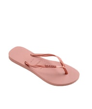 HAVAIANAS SLIM LOGO Klapki - Buty damskie