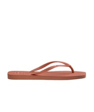 HAVAIANAS SQUARE LOGO Klapki r&oacute;żowa glinka - Buty damskie - 3