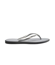 HAVAIANAS SLIM POINT Klapki stalowy/szary - Buty damskie - 3