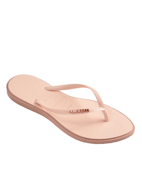 SLIM POINT Klapki KROKUSY/R&Oacute;ŻE - Buty damskie