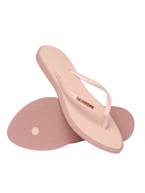 SLIM POINT Klapki KROKUSY/R&Oacute;ŻE - Buty damskie