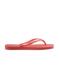 HAVAIANAS SLIM SQUARE Klapki z kwadratowym noskiem koral tropikalny - Buty damskie - 3