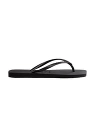 HAVAIANAS SLIM SQUARE Klapki z kwadratowym noskiem CZARNY - Buty damskie - 3