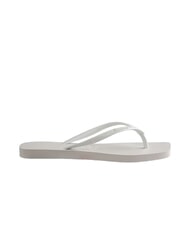 HAVAIANAS SLIM SQUARE Klapki z kwadratowym noskiem biały - Buty damskie - 3
