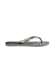 HAVAIANAS SLIM ANIMALS Klapki szary/szary - Buty damskie - 3