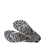 HAVAIANAS SLIM ANIMALS Klapki szary/szary - Buty damskie - 4