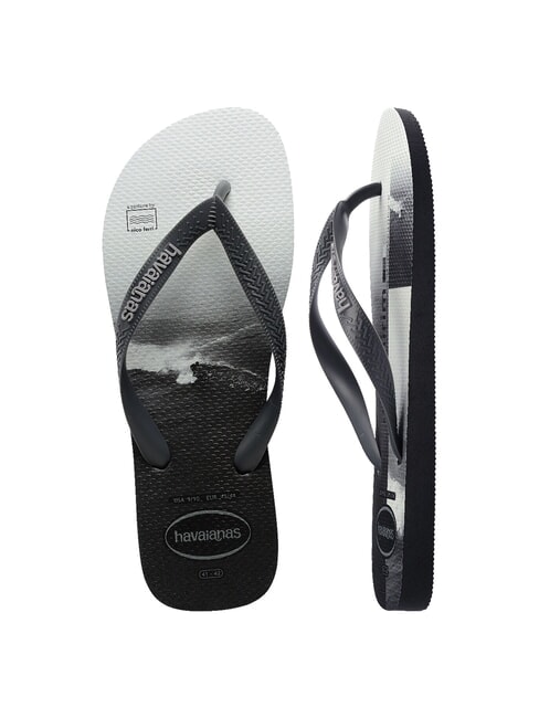 TOP SURFER Klapki nowy grafit/nowy grafit - Buty męskie