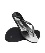 HAVAIANAS TOP SURFER Klapki nowy grafit/nowy grafit - Buty męskie - 5