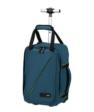 AMERICAN TOURISTER TAKE2CABIN S Plecak na k&oacute;łkach pod siedzeniem niebieski port - Plecaki szkolne i rekreacyjne - 2