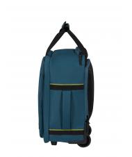 AMERICAN TOURISTER TAKE2CABIN S Plecak na k&oacute;łkach pod siedzeniem niebieski port - Plecaki szkolne i rekreacyjne - 4