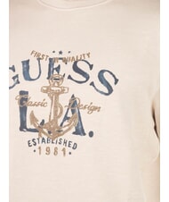 GUESS ANCHOR Bluza bawełniana ruchome piaski - Bluzy męskie - 2
