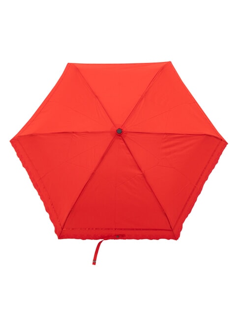MINI Automatycznie otwierany składany parasol czerwony05 - Parasole