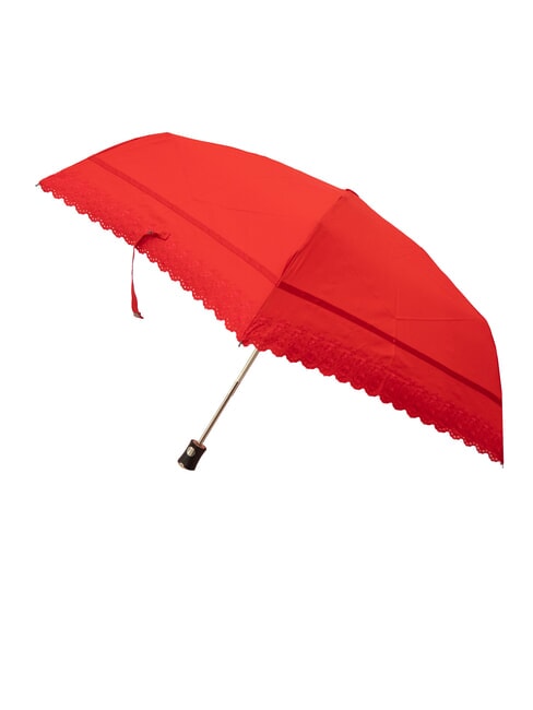 MINI Automatycznie otwierany składany parasol czerwony05 - Parasole