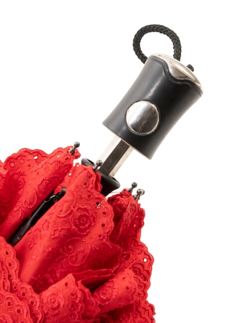 MINI Automatycznie otwierany składany parasol czerwony05 - Parasole