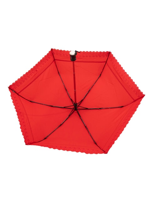 MINI Automatycznie otwierany składany parasol czerwony05 - Parasole