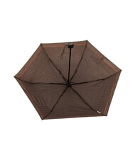FERR&Egrave; MINI Wiatroszczelny parasol ręczny brązowy krawat 03 - Parasole - 5