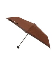 FERR&Egrave; MINI Wiatroszczelny parasol ręczny brązowy krawat 01 - Parasole - 3