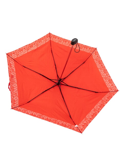 LOGO ALL OVER Miniaturowy Parasol Ręczny czerwony02 - Parasole
