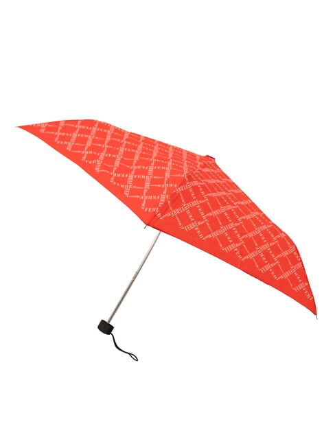 LOGO ALL OVER Miniaturowy Parasol Ręczny czerwony01 - Parasole