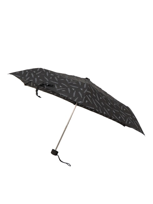 LOGO ALL OVER Miniaturowy Parasol Ręczny czarny03 - Parasole