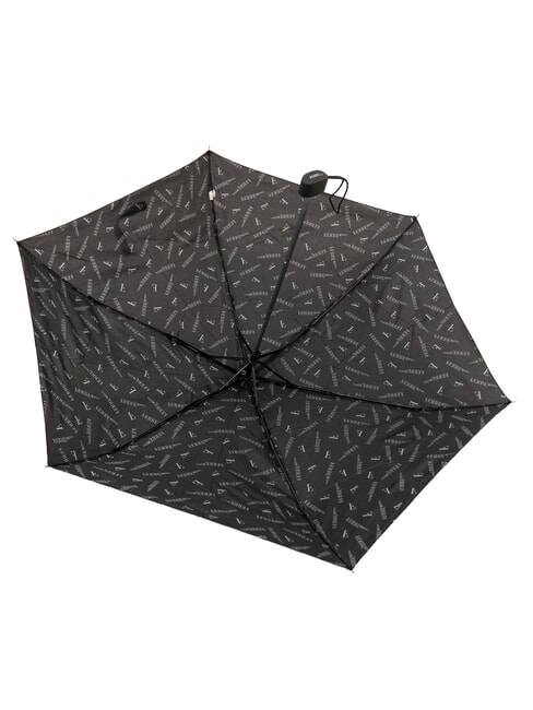 LOGO ALL OVER Miniaturowy Parasol Ręczny czarny03 - Parasole
