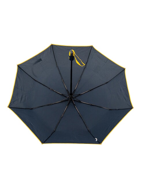 MINI Automatyczny parasol otwierany/zamykany granatowy / ż&oacute;łty - Parasole