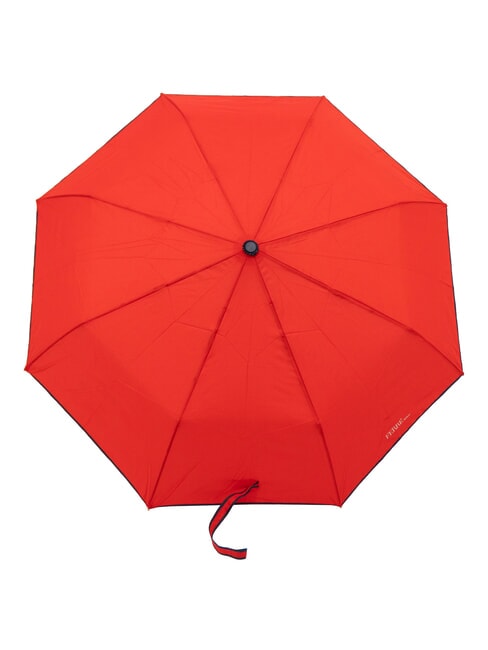 MINI Automatyczny parasol otwierany/zamykany czerwony / czarny - Parasole