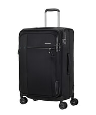 SAMSONITE SPECTROLITE 3.0 TRVL  W&oacute;zek średni, rozszerzalny CZARNY - W&oacute;zki p&oacute;łsztywne - 3