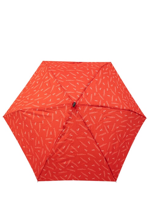 LOGO ALL OVER Miniaturowy Parasol Ręczny czerwony03 - Parasole