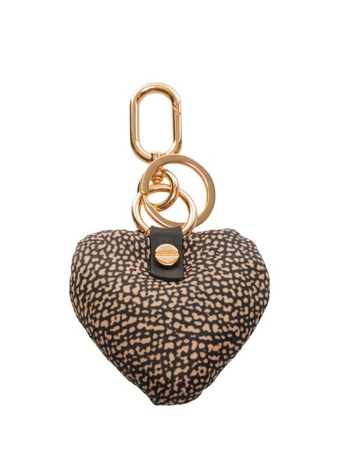 KEYRING Cuore Brelok z zawieszką OP/NATURALNY/CZARNY - Brelok