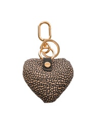 BORBONESE KEYRING Cuore Brelok z zawieszką OP/NATURALNY/CZARNY - Brelok - 2
