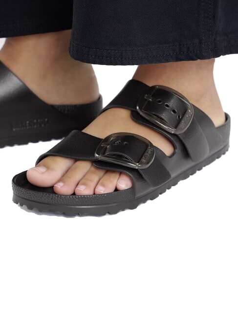 ARIZONA BIG BUCKLE EVA Kapcie gumowe czarny - Buty damskie
