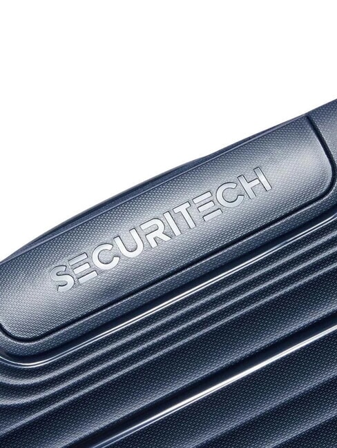 SECURITECH DUNE Średni w&oacute;zek rozszerzalny niebieski - W&oacute;zki twarde