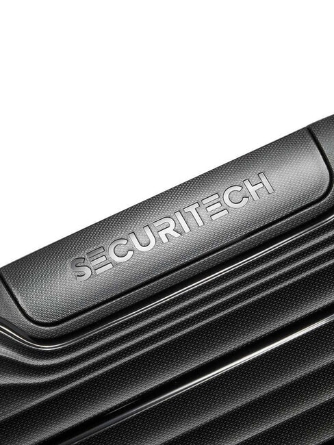 SECURITECH DUNE Rozszerzalny w&oacute;zek na bagaż podręczny Czarny - Bagaż podręczny