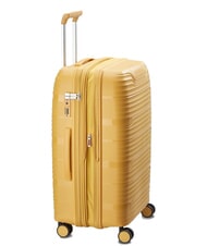 DELSEY SECURITECH DUNE Duży, rozszerzalny w&oacute;zek ż&oacute;łty - W&oacute;zki twarde - 4