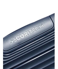 DELSEY SECURITECH DUNE Duży, rozszerzalny w&oacute;zek niebieski - W&oacute;zki twarde - 8