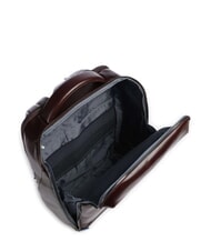 PIQUADRO BLUE SQUARE Plecak sk&oacute;rzany na laptopa 15,6" MAHOŃ - Plecaki na laptopa do pracy - 3