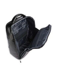 PIQUADRO BLUE SQUARE Plecak sk&oacute;rzany na laptopa 15,6" Czarny - Plecaki na laptopa do pracy - 3