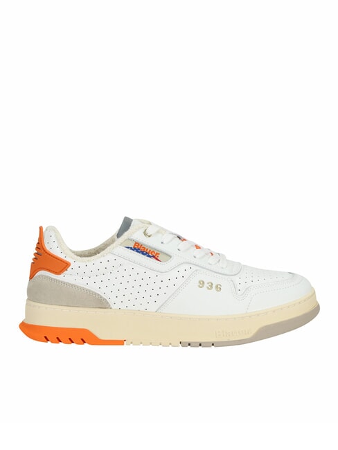 HARPER Adidasy biały/pomarańczowy - Buty męskie