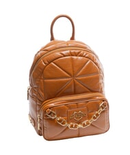 LOVE MOSCHINO GOLD CHAIN Plecak orzechy włoskie - Torby damskie - 2