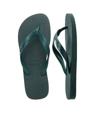 HAVAIANAS TOP SENSES Klapki Pantanal zielony - Buty damskie - 4