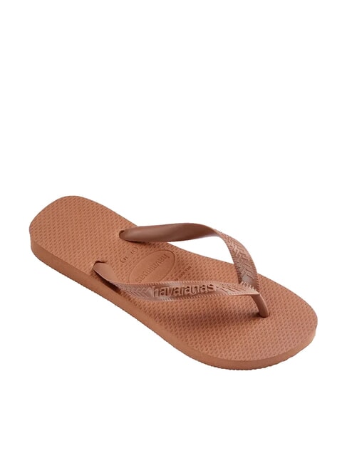 TOP SENSES Klapki rdza - Buty damskie