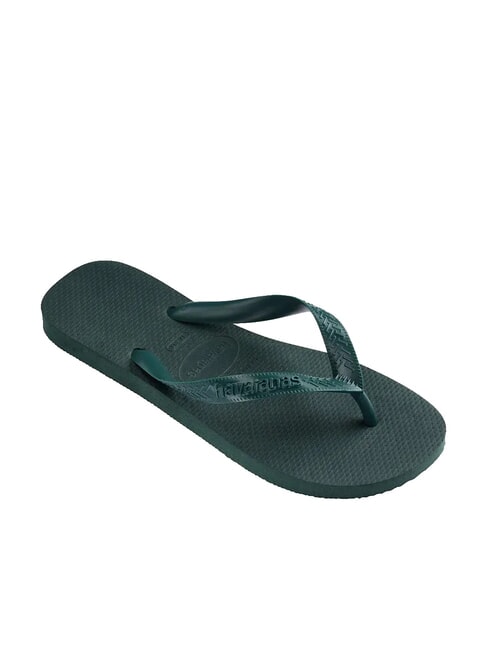 TOP SENSES Klapki Pantanal zielony - Buty damskie