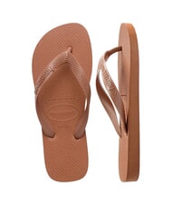 HAVAIANAS TOP SENSES Klapki rdza - Buty damskie - 4