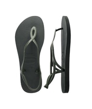HAVAIANAS LUNA klasyczne klapki oliwkowo-zielony - Buty damskie - 4