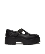 TIMBERLAND STONE STREET BUCKLE Sk&oacute;rzane buty na platformie czarny, pełnoziarnisty - Buty damskie - 2