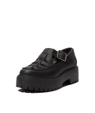 TIMBERLAND STONE STREET BUCKLE Sk&oacute;rzane buty na platformie czarny, pełnoziarnisty - Buty damskie - 3