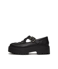 TIMBERLAND STONE STREET BUCKLE Sk&oacute;rzane buty na platformie czarny, pełnoziarnisty - Buty damskie - 4