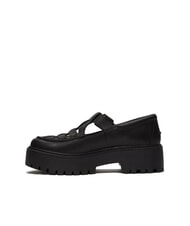TIMBERLAND STONE STREET BUCKLE Sk&oacute;rzane buty na platformie czarny, pełnoziarnisty - Buty damskie - 5